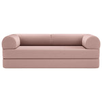 Primyhome Large Pink convertible foldable sofa bed