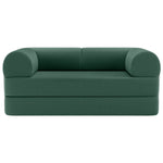 Primyhome mid-size Green convertible foldable sofa bed