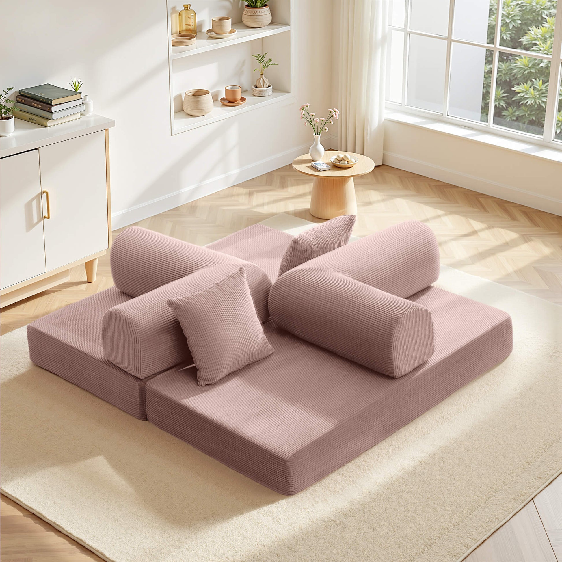 Valentine’s Special-Combination Sofa High Rebound Density Sponge Sofa Couch